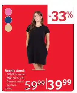Selgros Rochie damă Ofertă