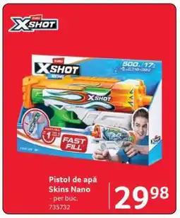 Selgros Pistol de apă Skins Nano Ofertă