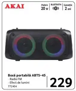 Selgros Boxă portabilă ABTS-45 Ofertă