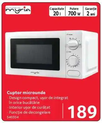 Selgros Cuptor microunde Ofertă