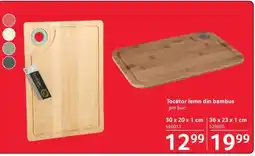 Selgros Tocător lemn din bambus Ofertă