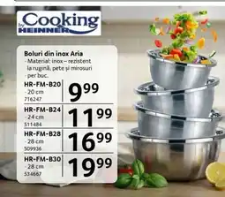 Selgros Boluri din inox Aria Ofertă