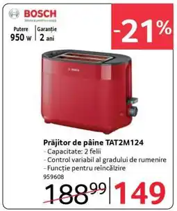 Selgros Prăjitor de pâine TAT2M124 Ofertă