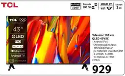 Selgros Televizor 108 cm QLED 43V5C Ofertă