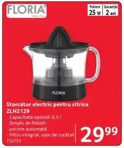 Selgros Storctor electric pentru citrice ZLN2129 Ofertă
