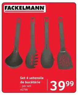 Selgros Set 4 ustensile de bucătărie Ofertă