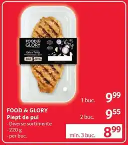 Selgros FOOD & GLORY Piept de pui Ofertă