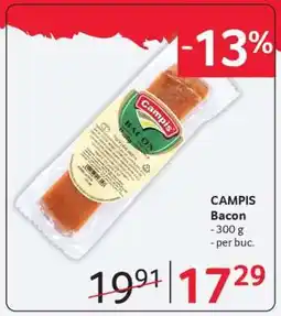 Selgros CAMPIS Bacon Ofertă