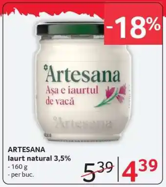 ARTESANA Iaurt natural 3,5%