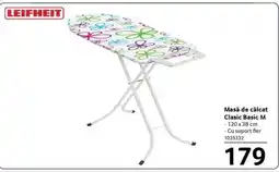 Selgros Masă de călcat Clasic Basic M Ofertă