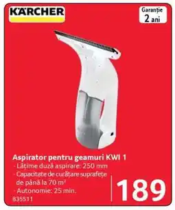 Selgros Aspirator pentru geamuri KWI 1 Ofertă