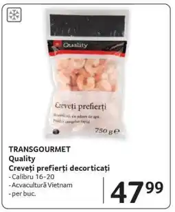 Selgros Quality Creveți prefierți decorticați Ofertă