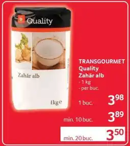 Selgros TRANSGOURMET Quality Zahăr alb Ofertă