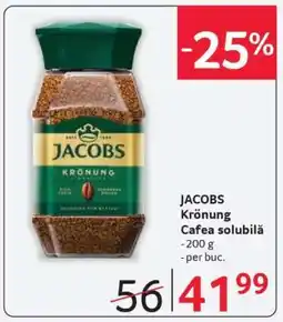 Selgros JACOBS Krönung Cafea solubilă Ofertă