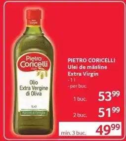 Selgros PIETRO CORICELLI Ulei de măsline Extra Virgin Ofertă