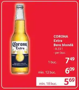 Selgros CORONA Extra Bere blondă Ofertă