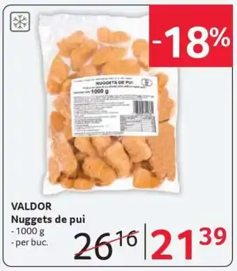 Selgros VALDOR Nuggets de pui Ofertă