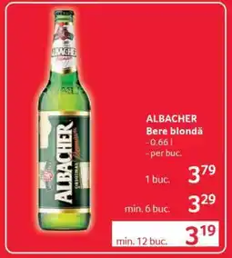 Selgros ALBACHER Bere blondă Ofertă
