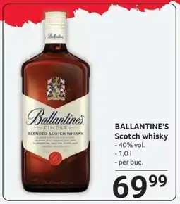 Selgros BALLANTINE‘S Scotch whisky Ofertă