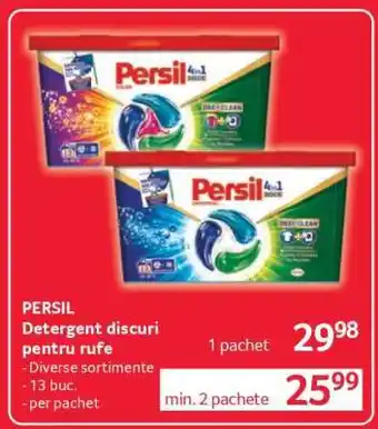 Selgros PERSIL Detergent discuri pentru rufe Ofertă