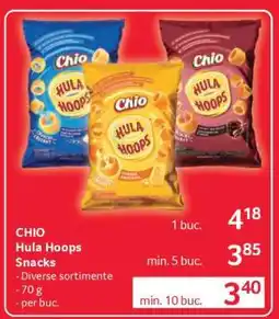 Selgros CHIO Hula Hoops Snacks Ofertă