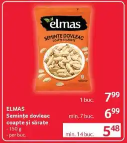 Selgros ELMAS Semințe dovleac coapte și sărate Ofertă