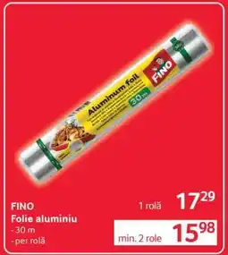 Selgros FINO Folie aluminiu Ofertă