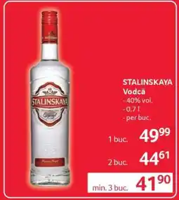 Selgros STALINSKAYA Vodcă Ofertă