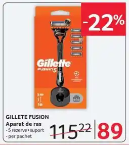 Selgros GILLETE FUSION Ofertă
