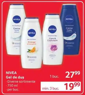 Selgros NIVEA Gel de duş Ofertă