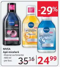 Selgros NIVEA Apă micelară Ofertă