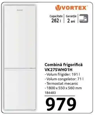 Selgros Combină frigorifică VK27SWH01H Ofertă