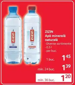 Selgros ZIZIN Apă minerală naturală Ofertă