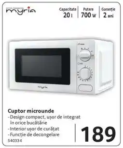 Selgros Cuptor microunde Ofertă