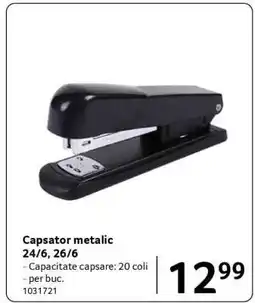 Selgros Capsator metalic 24/6, 26/6 Ofertă