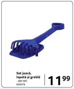 Selgros Set joacă, lopată și greblă Ofertă