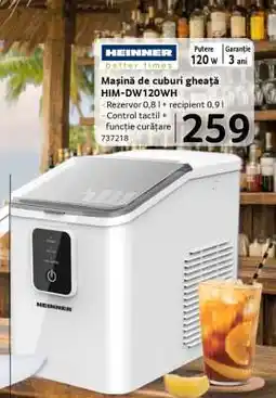 Selgros Mașină de cuburi gheață HIM-DW120WH Ofertă