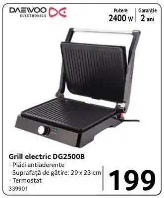 Selgros Grill electric DG2500B Ofertă