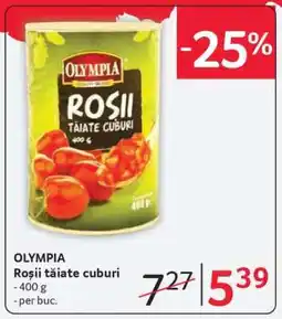 Selgros OLYMPIA Roșii tăiate cuburi Ofertă