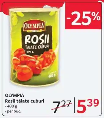 OLYMPIA Roșii tăiate cuburi