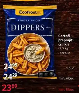 Selgros Cartofi prăjiți Crinkle Ofertă
