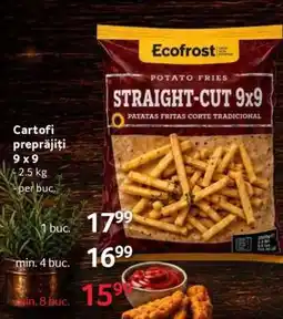 Selgros Cartofi preprăjiți 9 x 9 Ofertă