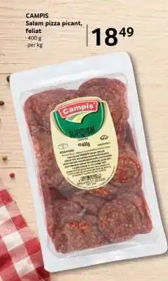 Selgros CAMPIS Salam Pizza picant feliat Ofertă