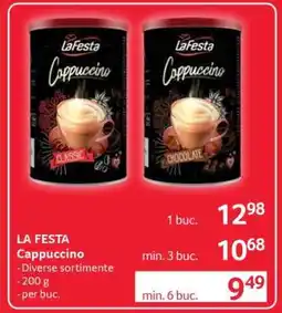 Selgros LA FESTA Cappuccino Ofertă