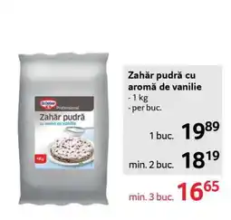 Selgros Zahăr pudră cu aromă de vanilie Ofertă