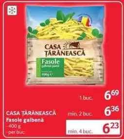 Selgros CASA ŢĂRĂNEASCĂ Fasole galbenă Ofertă