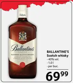 Selgros BALLANTINE‘S Scotch whisky Ofertă