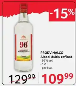 Selgros PRODINALCO Alcool dublu rafinat Ofertă
