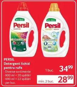 Selgros PERSIL Detergent lichid pentru rufe Ofertă