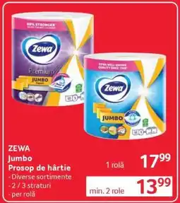 Selgros ZEWA Jumbo Prosop de hârtie Ofertă